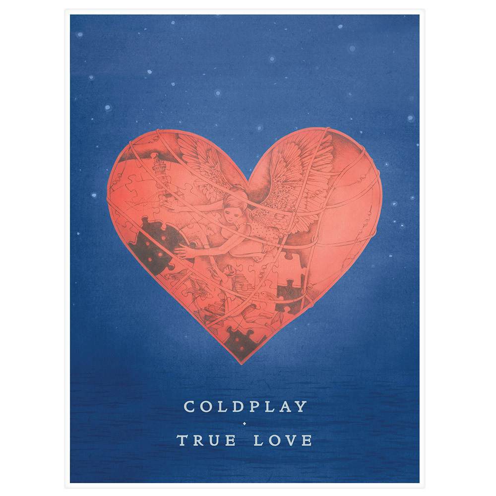 Coldplay True Love Lithograph